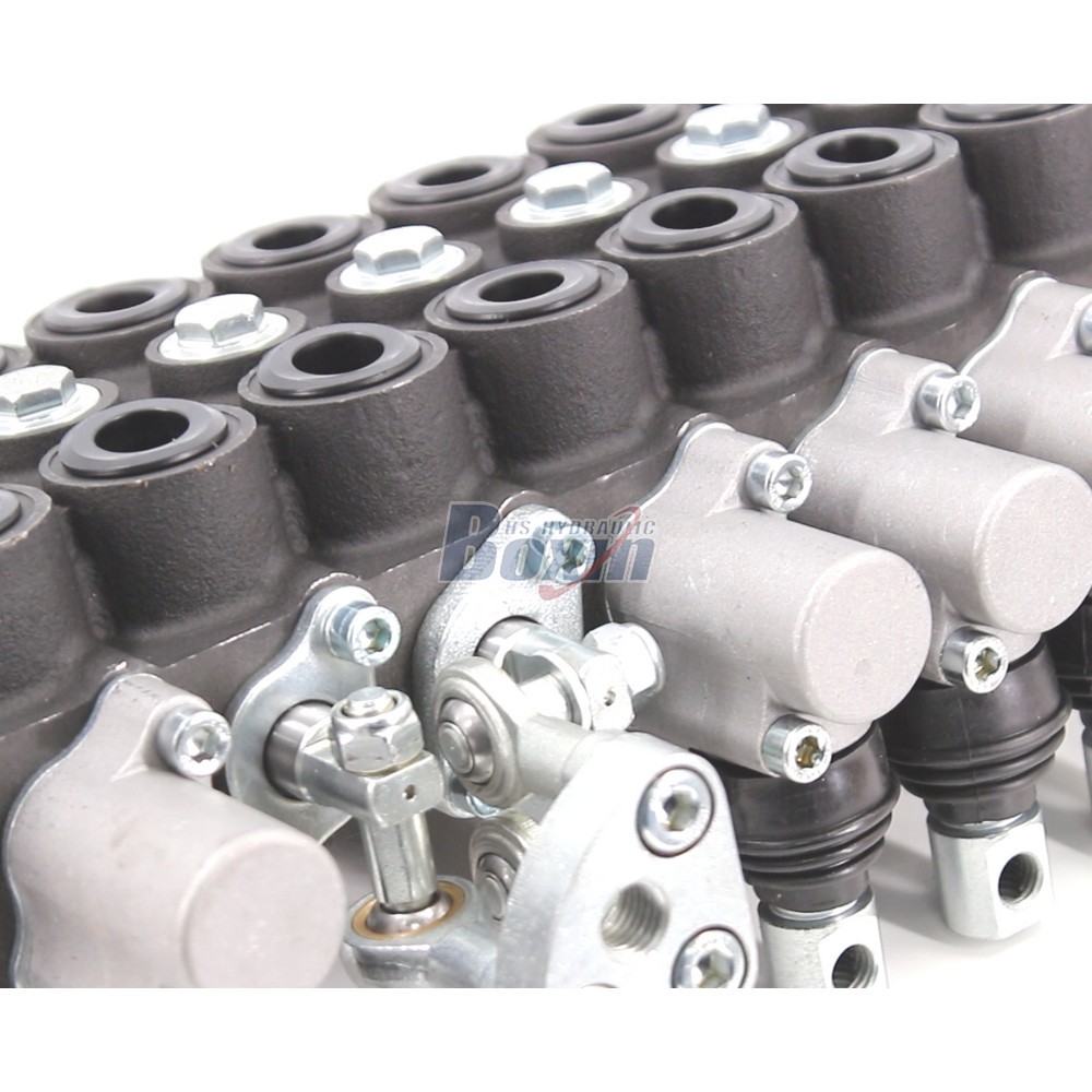 HSW50 Manual and Joystick 8 Spool Monoblock Directional Valve detail image